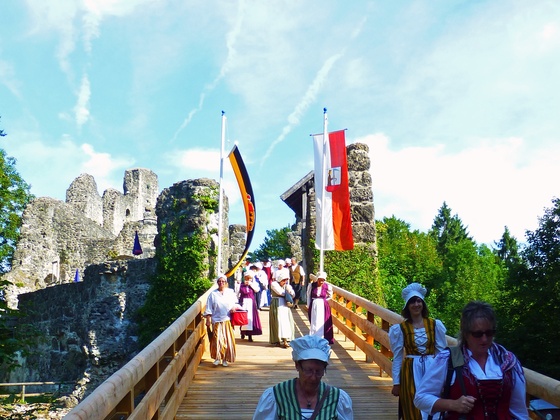Blick auf die Alttrauchburg