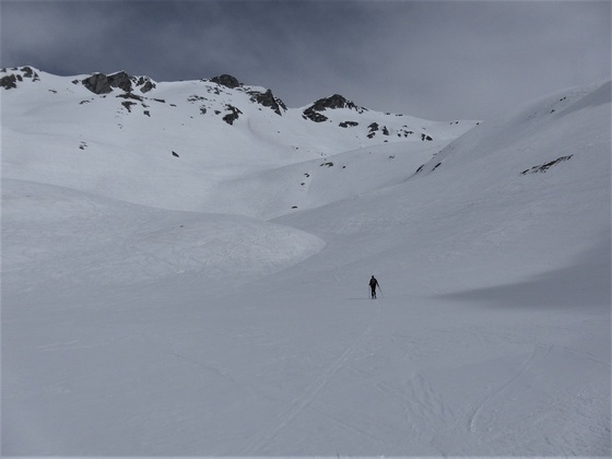 gestuftes Muldental zum Romatenspitz