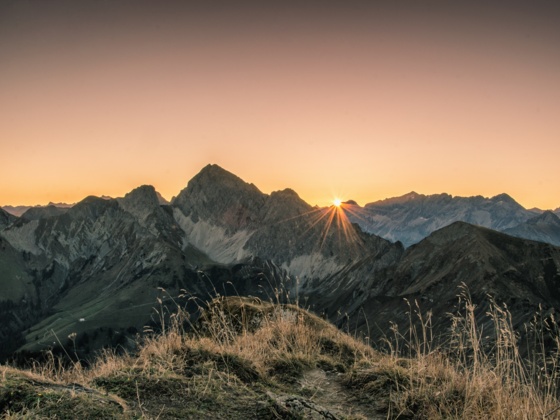 Blick vom Zafernhorn auf den Zitterklapfen