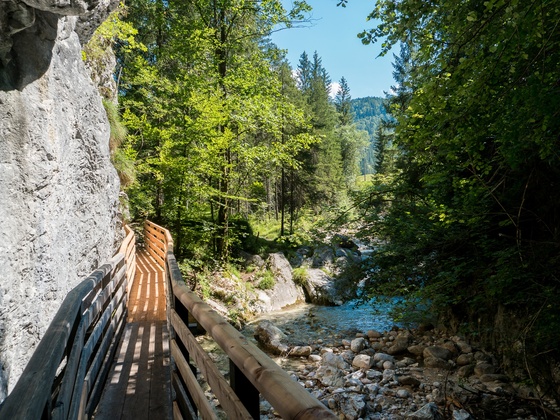 Innersbachklamm in Unken