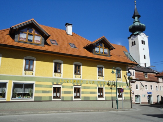 Gasthof Zur Post - Blick auf den Gasthof