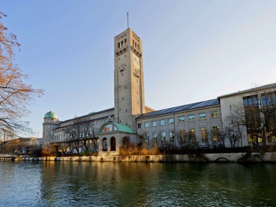 Deutsches Museum München - Blick von Südwesten