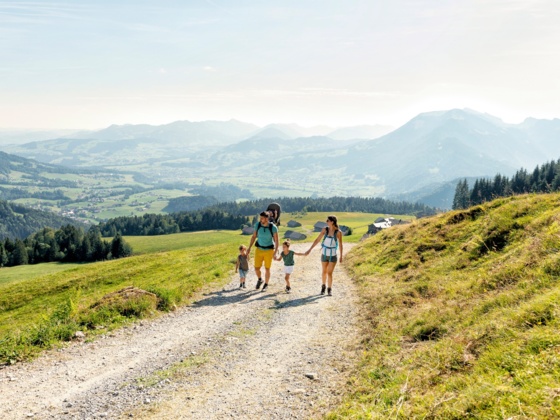 Familienwanderung in Schwarzenberg