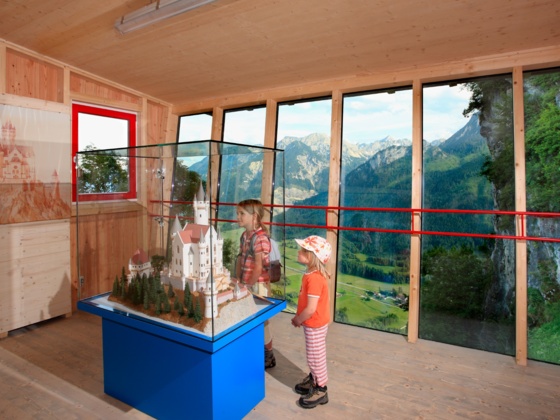 Kleines frei zugängliches Burgmuseum am Falkenstein