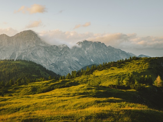 Blick aufs Tennengebirge