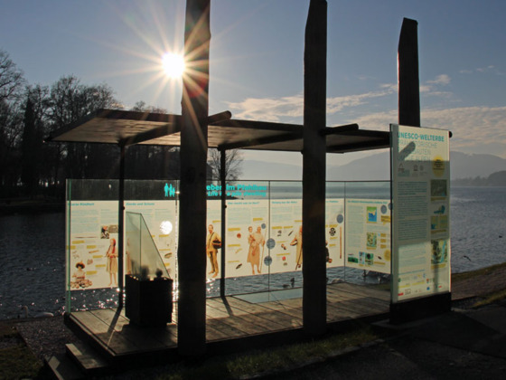 Pfahlbau Erlebnis.Welt.Erbe - Pfahlbau Pavillon Seewalchen