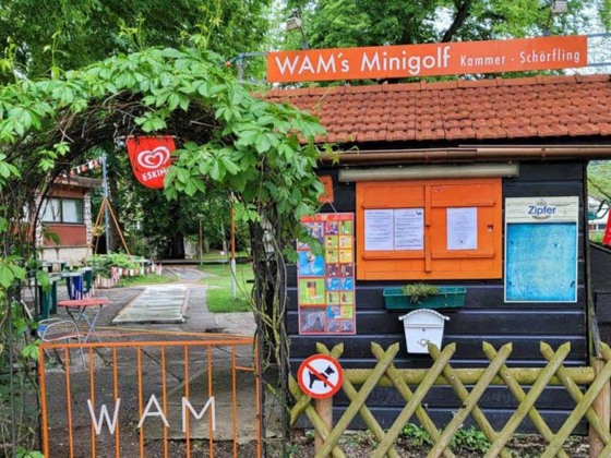 Wams Minigolf in Schoerfling am Attersee