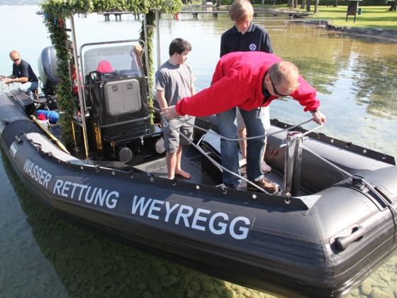 Wasserrettungsboot EL Weyregg