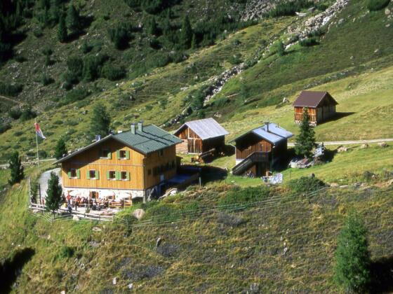 Schweinfurter Hütte Sommer