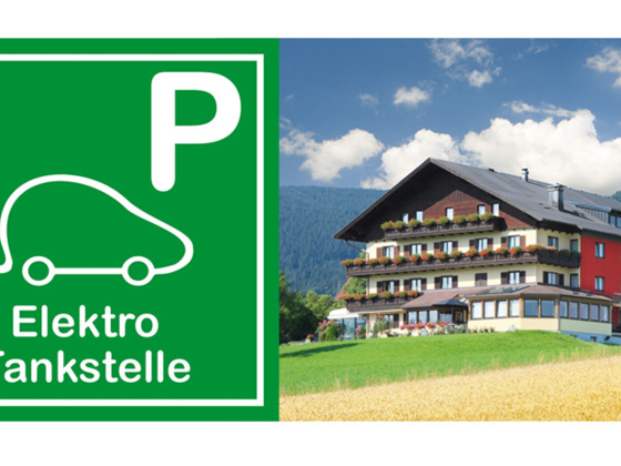 E Tankstelle im Hotel Haberl, Attersee am Attersee