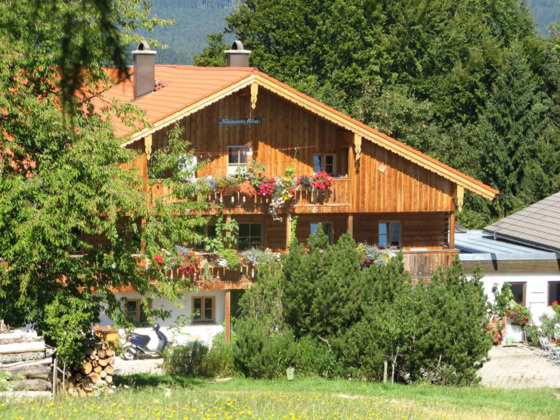 Inzell wandern hoch zur Fürmannalm