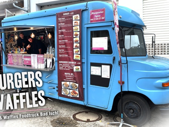 Burgers &amp; Waffles Foodtruck