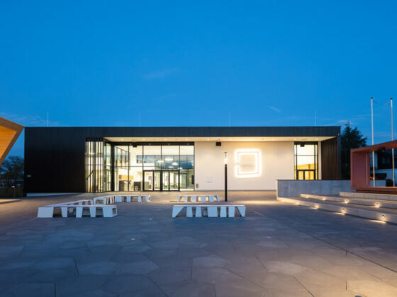 Veranstaltungszentum 4_kanter Gampern - Aussenansicht