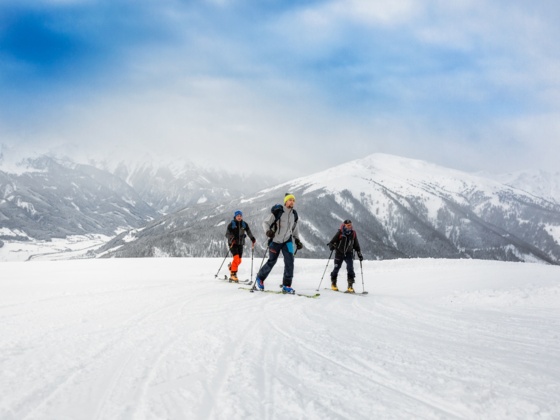 Skitour Richtung Resterkogel