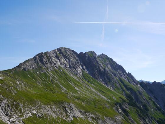 Kastenkopf, links die Lahnerscharte