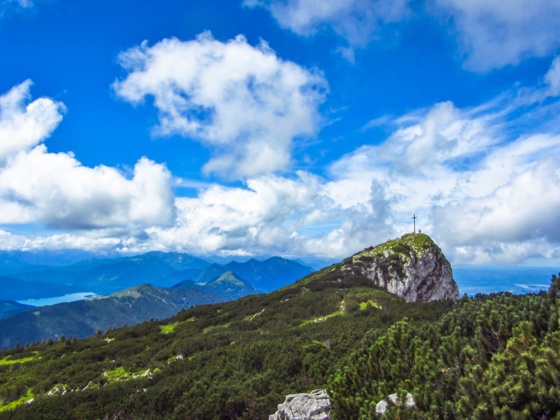 Gipfelbereich der Benediktenwand (1801 m)