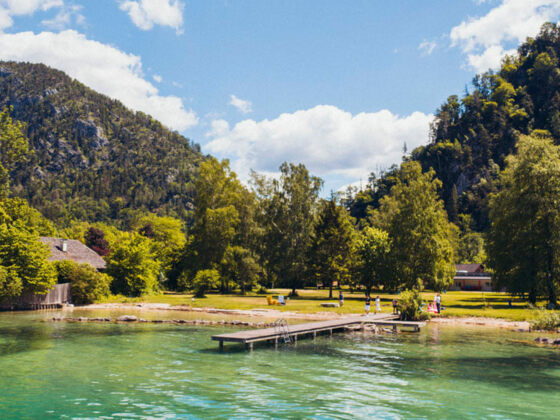 Europabad Weißenbach, Seeansicht