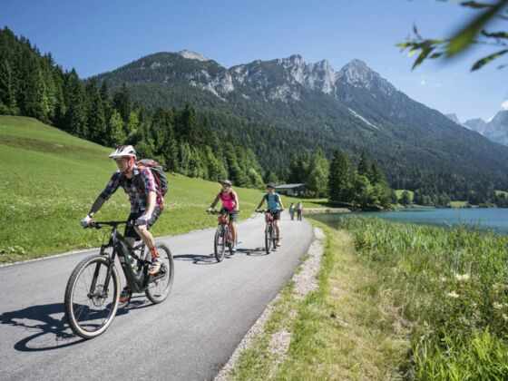 Scheffau_Hintersteiner See_E-Bike_Widler Kaiser