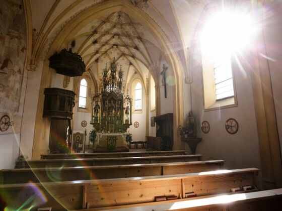 St. Nikolaus Kapelle Ebbs Kraftplatz Wandern