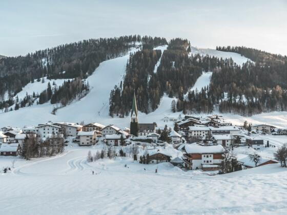 Langlaufen Hinterthiersee Winter Loipe