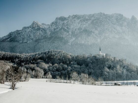 Winter Winterwandern Schnee Ebbs
