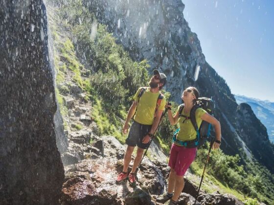 Scheffau_Wasserfall_Aufstieg Treffauer_Wilder Kaiser
