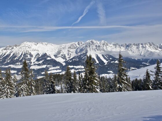 Scheffau_Brandstadl Gipfelkreuz Winterrunde_Wilder Kaiser