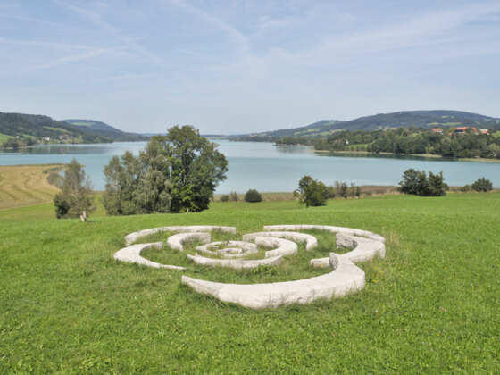 Land-Art Irrsee Mondsee Salzkammergut