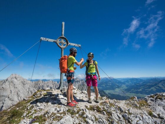 Scheffau_Treffauer_Gipfel_Wilder Kaiser