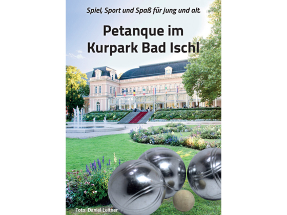 Petanque im Kurpark Bad Ischl
