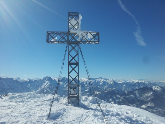 Gipfelkreuz des Kasbergs
