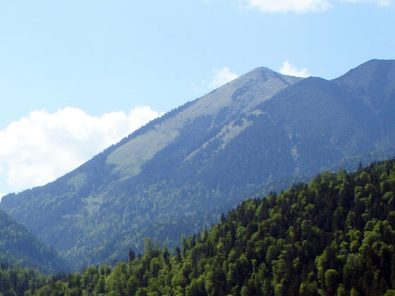 Blick von Osten auf den Vorderen Felderkopf.