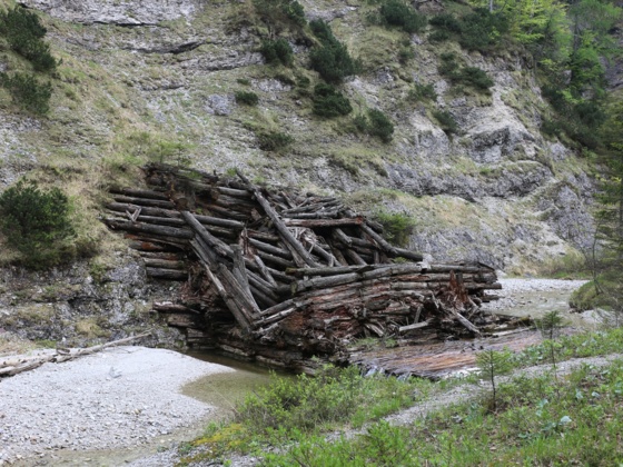 verfallene Sitzenbachklause