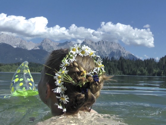 Badesee Barmsee bei Krün