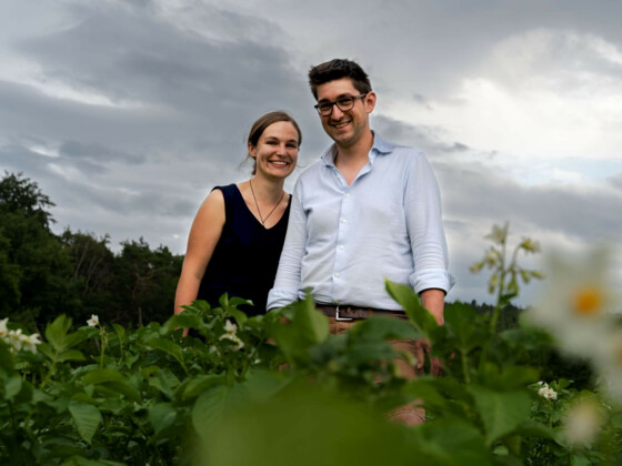 Magdalena und Stefan Amberger vom Biohof Amberger