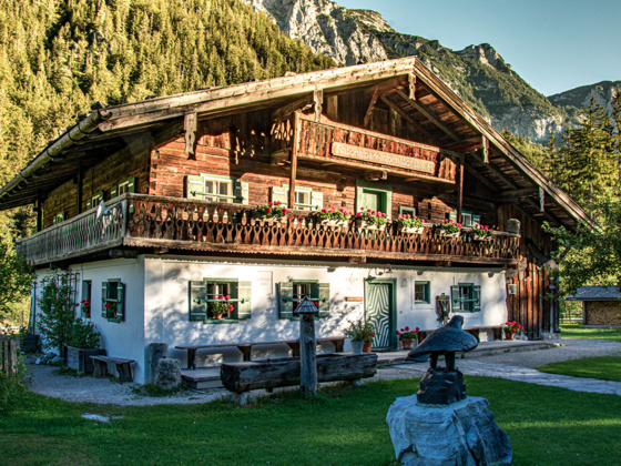 Das Klausbachhaus im Nationalpark Berchtesgaden