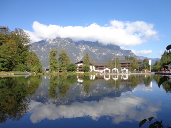 Riesserseehotel mit Kramergebirge