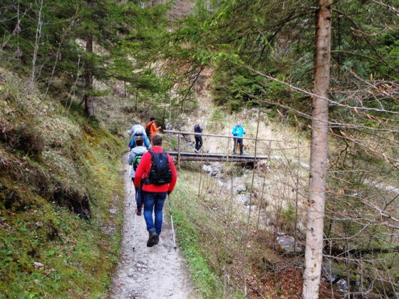 Aufstieg zu St. Martin