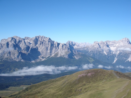 Rückblick am Weg.