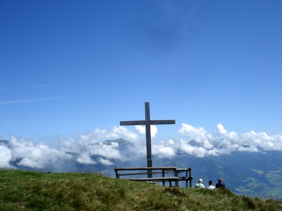 Gipfelkreuz Platte