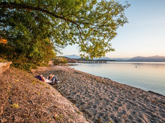 Strand am Chiemsee