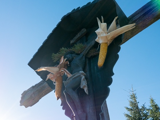 Gipfelkreuz am Strohnschneid