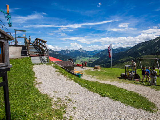 Gipfelstation Wannenjochbahn