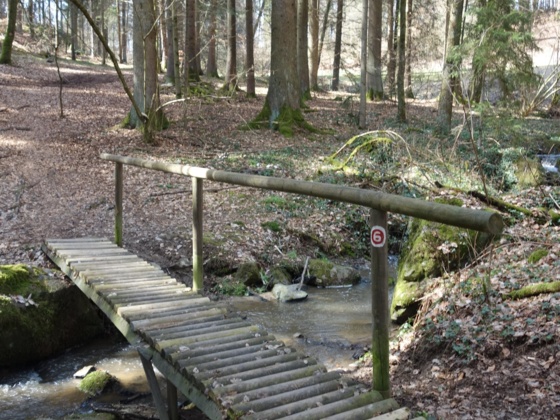 Brücke über den Limpflbach