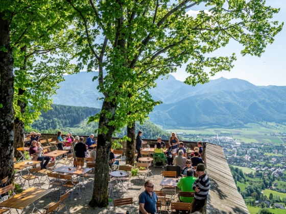 Aussichtsterrasse Burg Altpernstein