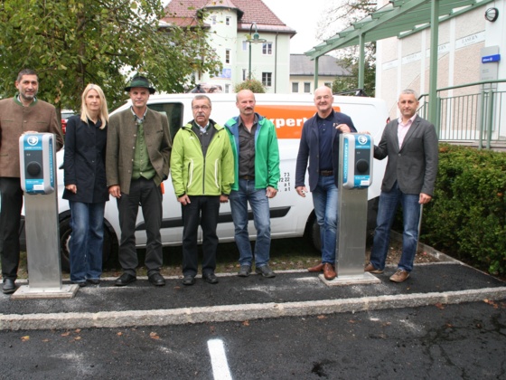 E-Tankstelle in Bad Goisern