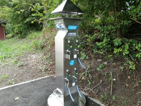 Versorgungsstation für Wohnmobile in Bad Goisern am Hallstättersee