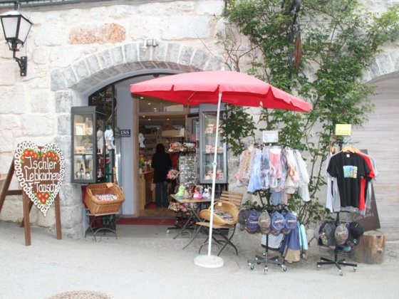 Außenansicht Hallstatt Shop