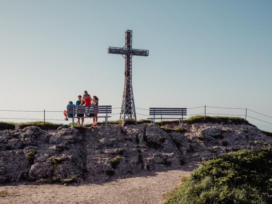 Gipfelkreuz am Hochgrat