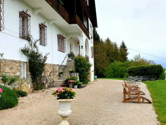 Villa Weiss - Blick auf die Terrasse